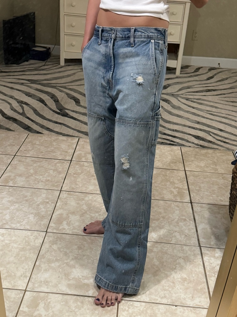 Abercrombie Men’s Relaxed Carpenter Jeans
